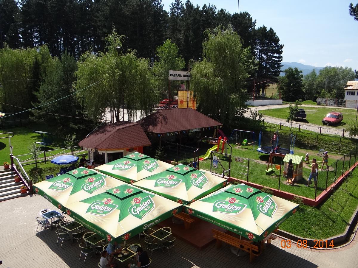 Cabana Pensiune La Brazi Vulcan  Esterno foto